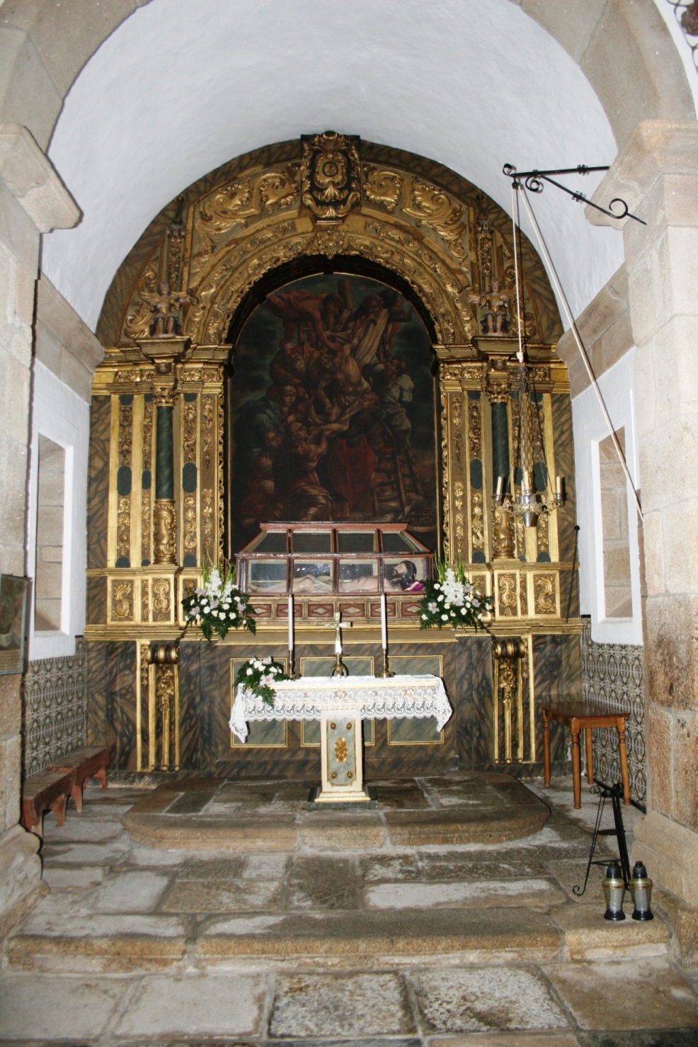 SENHOR DA BOA-MORTE SENHOR DE LA BUONA-MUORTE Cuntinando a falar de la capielha teniemos que falar de l…
