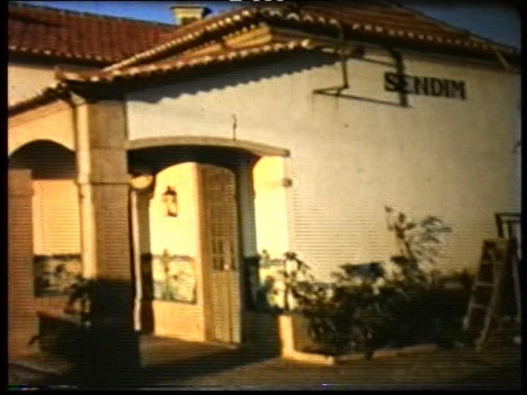 LA STAÇON DE SENDIN ONTE I HOIJE ONTEM FOI A CONSTRUÇÃO DA BARRAGEM DE PICOTE FOTOS DESSE TEMPO (1954) A…