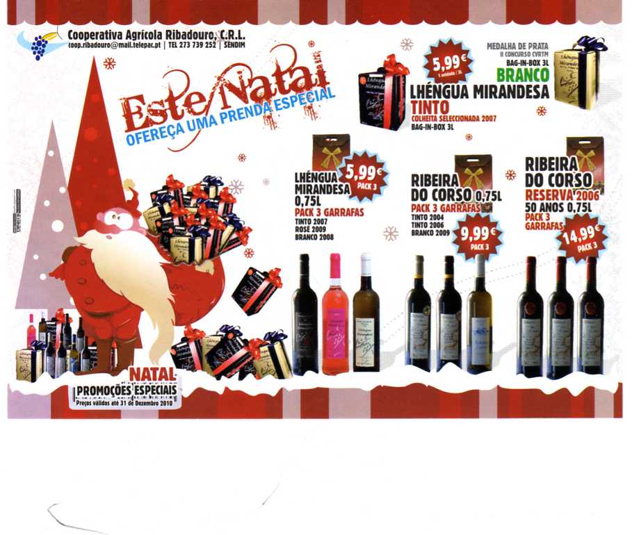 COOPERATIVA RIBADOURO DE SENDIM COOPERATIBA RIBADOURO DE SENDIN La cooperatiba mandou-mos las buonas fiestas…