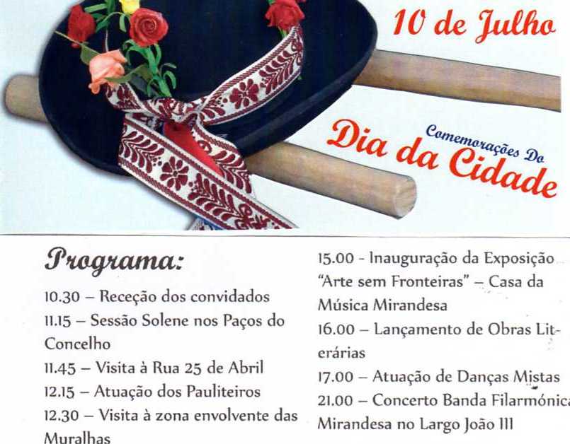 FERIADO MUNICIPAL MIRANDA DO DOURO Quedais todos cumbidados a star an Miranda de l Douro para las…