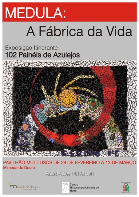 MEDULA A FÁBRICA DA VIDA MIOLHA LA FÁBRICA DE LA BIDA La sposiçon eitenerante de azuleijos feitos de pinturas…
