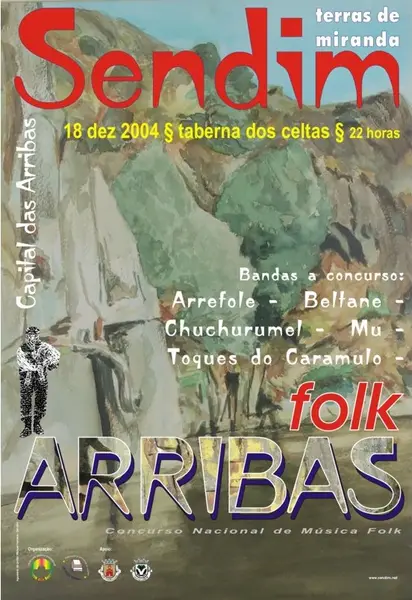 Arribas Folk — 18 de Dezembro de 2004, Taberna dos Celtas: Arrefole, Bellane, Chuchurumel, Mu e Toques do…