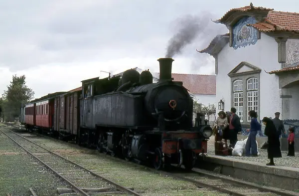 Locomotiva a vapor CP E204 - Sendim