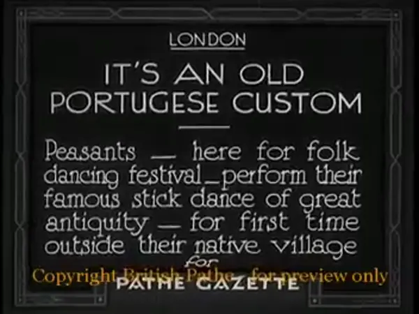 Pauliteiros em Londres. 1934