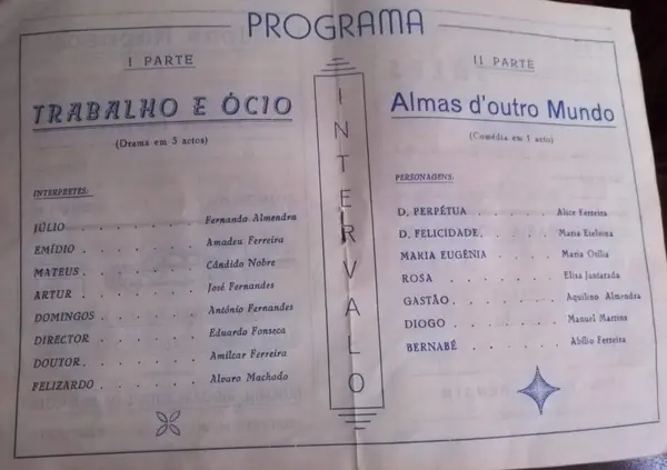 Teatro Sendim 1968