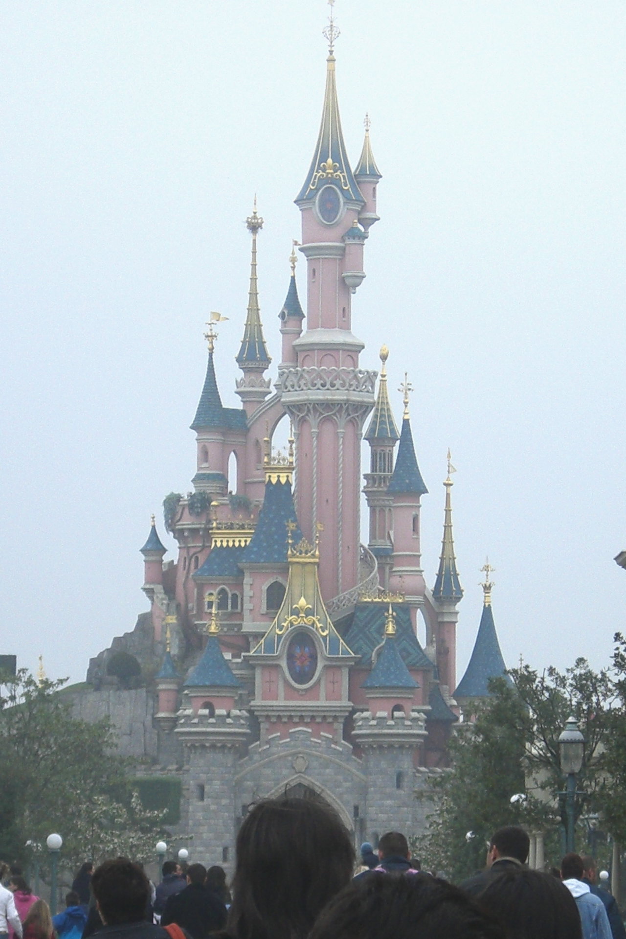 E a entrada do parque Disney, é o castelo " A BELA ADORMECIDA ". Venhem visitar que é uma maravilha !