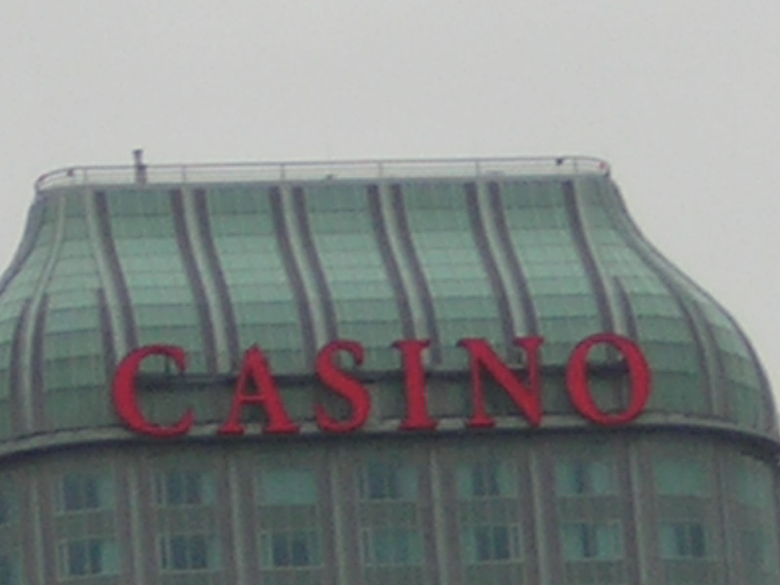 E depois de já estar ali fui aver o Casino