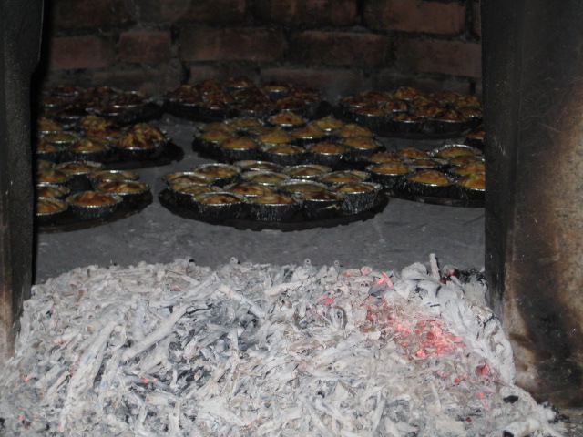 No forno em Sendim estes doces ate se comiao