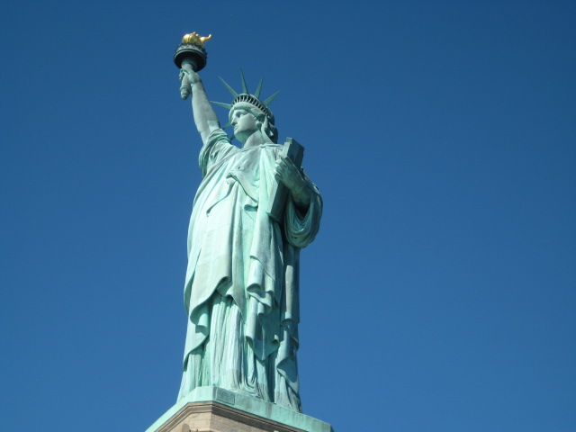 Liverdade estatua