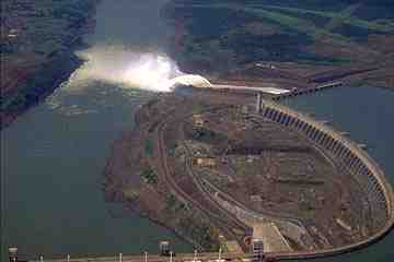 Barragem Itaipú- Bi Bacional- Brasil e Paraguai