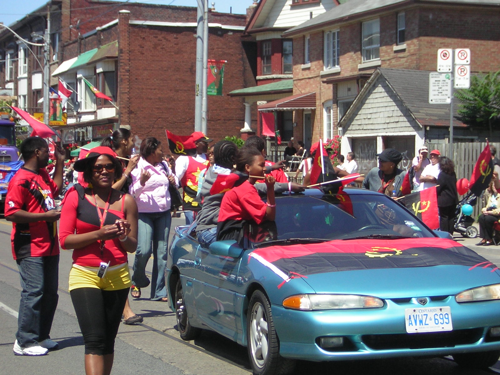 representantes de Angola