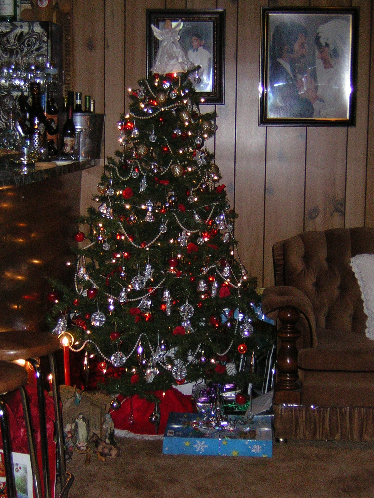 foto da arvore de Natal