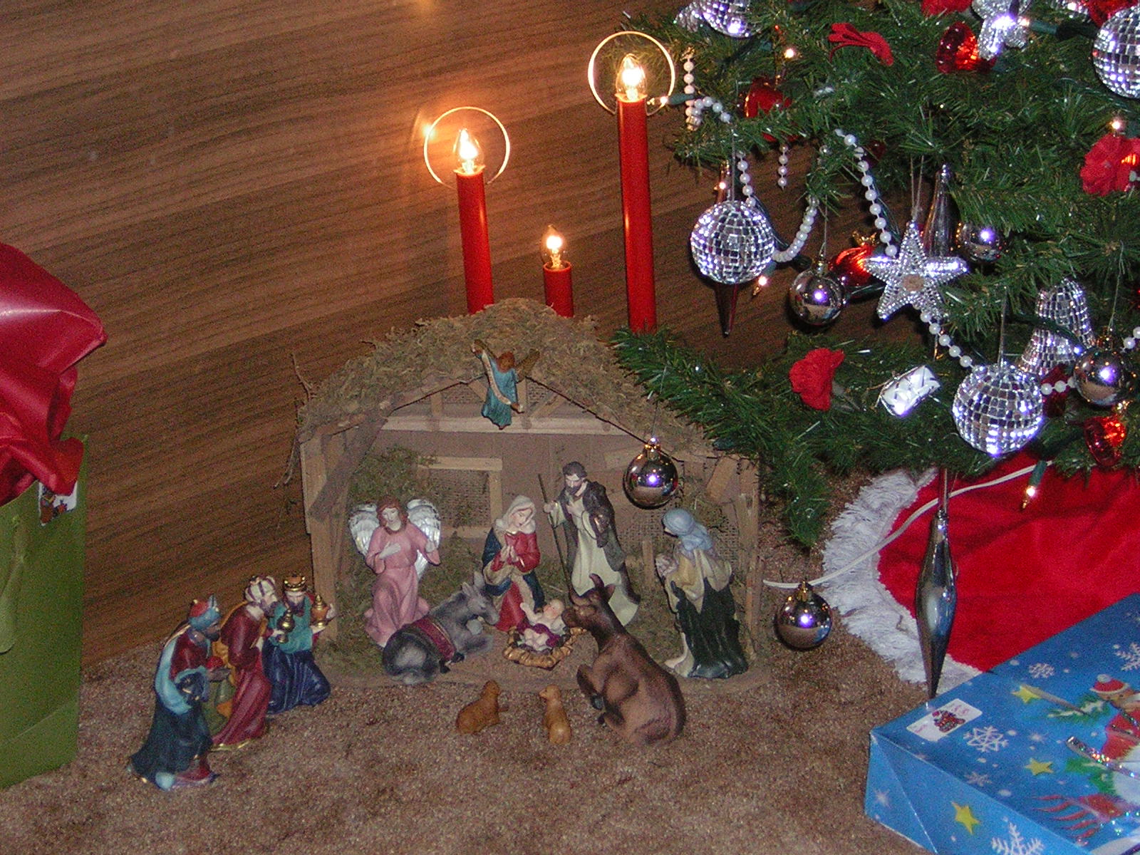 foto do Presepio do menino jesus