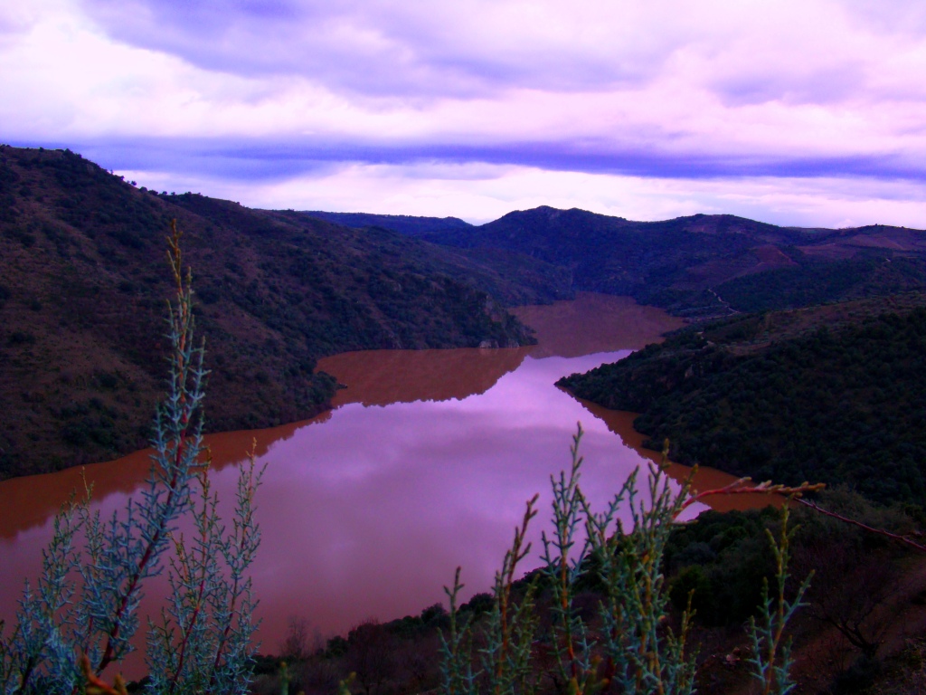 L riu yá cuorre cheno i barrento. Quando era pequeinho acraditaba que l riu se chamaba Douro porque a las…