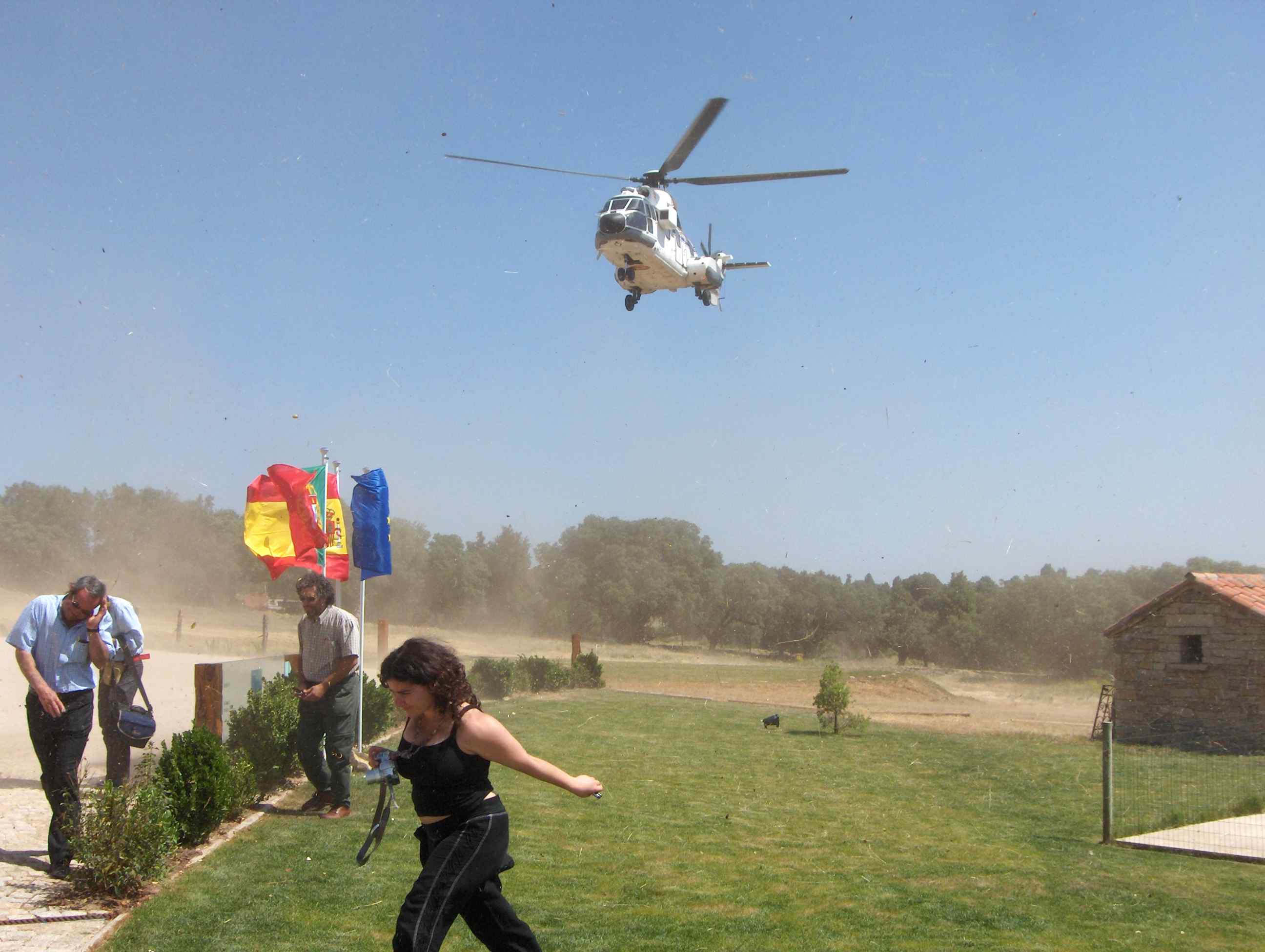 Tornou a fazer outro pelubrino d’aire...