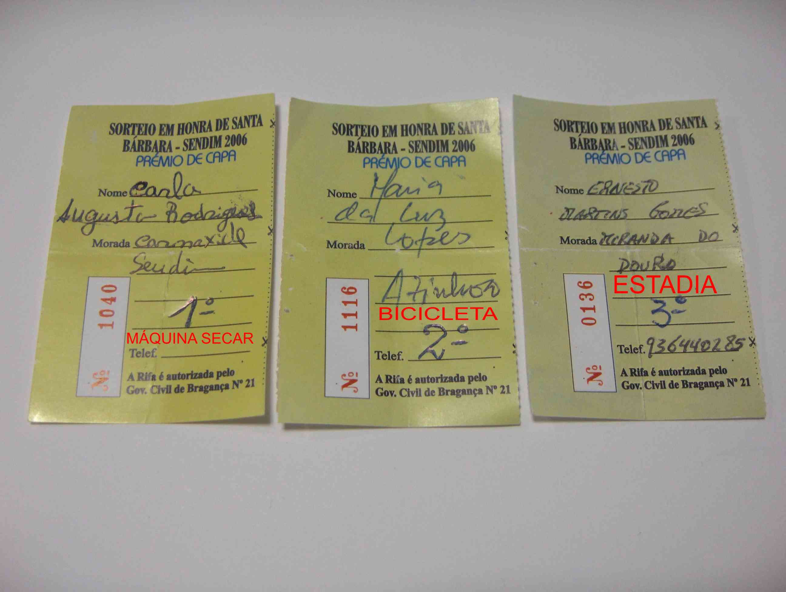 Estes son ls belhetes ganhadores de ls prémios de capa
