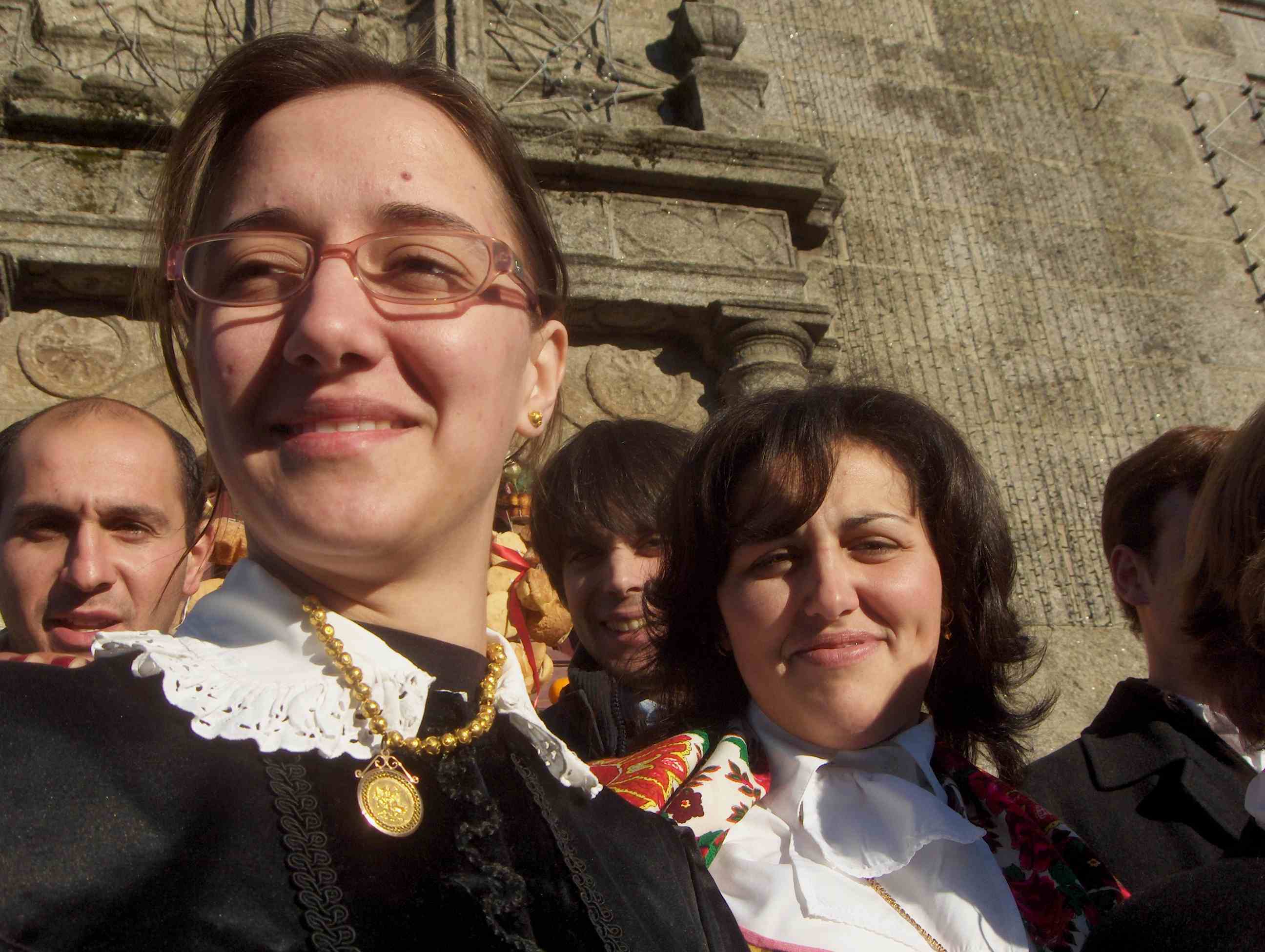 Todas mui guapas, percipalmente la mie afilhada...