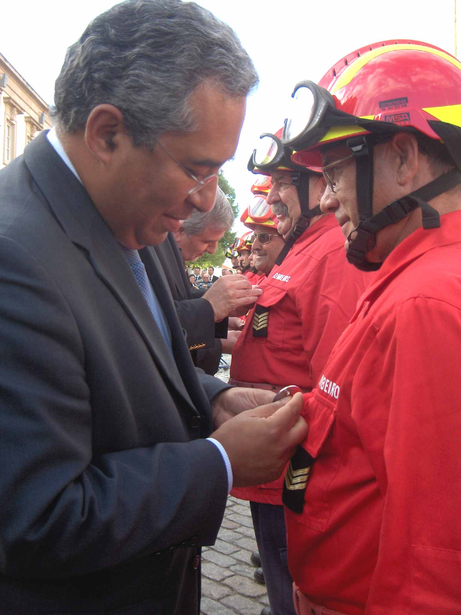 Benga medalhas para Sendin...