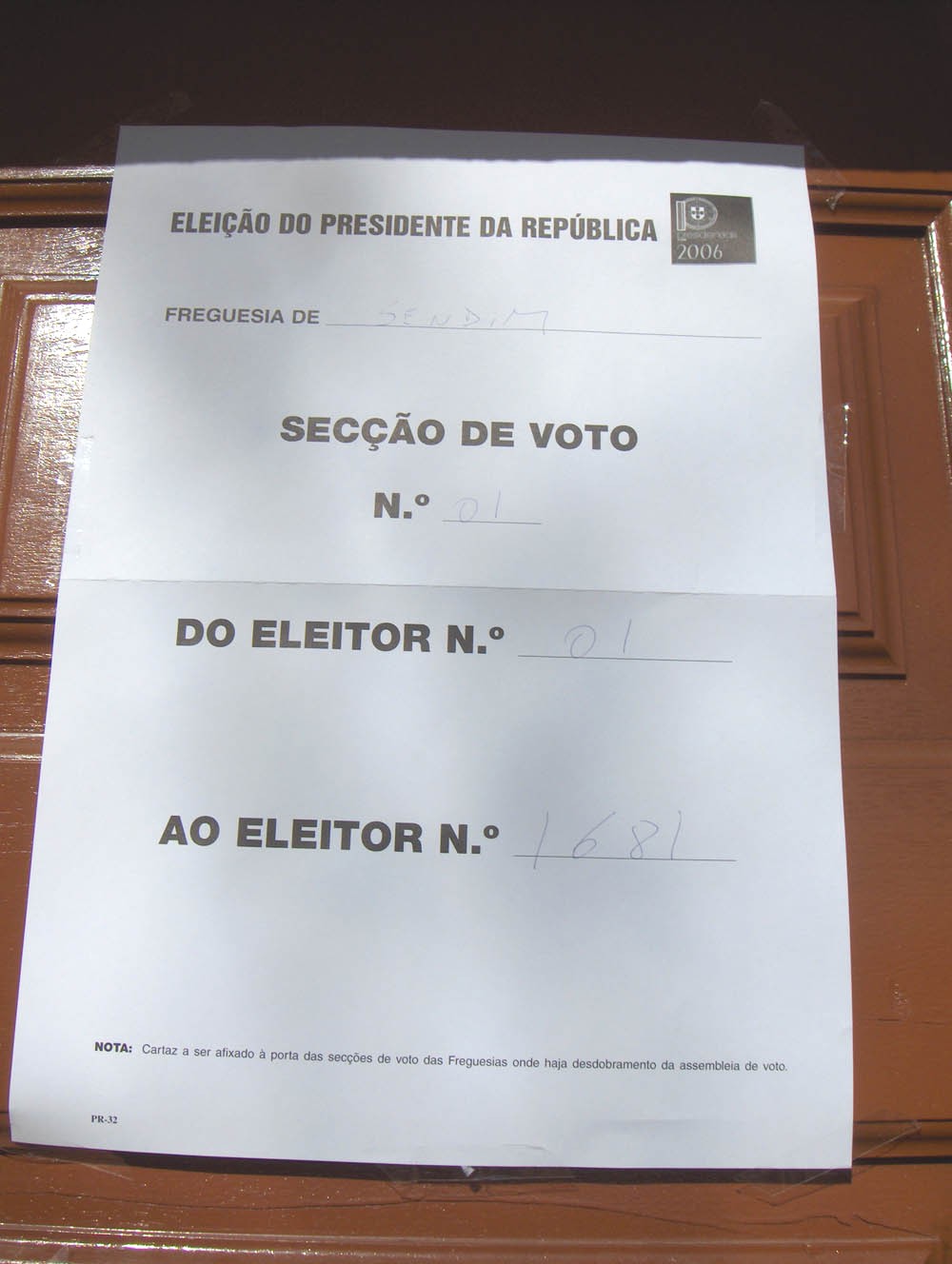 Todos ls papeles dízen que se bota pa l persidente de la república!