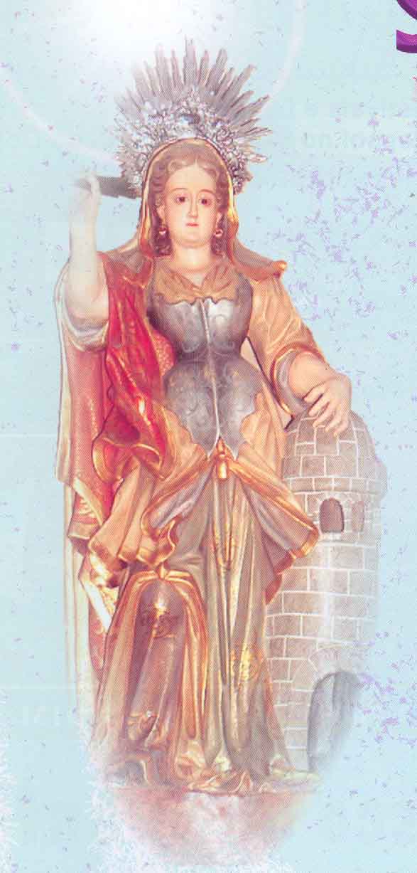 Que la nuossa Santa Bárbela ls ajude. Bien percísan.
