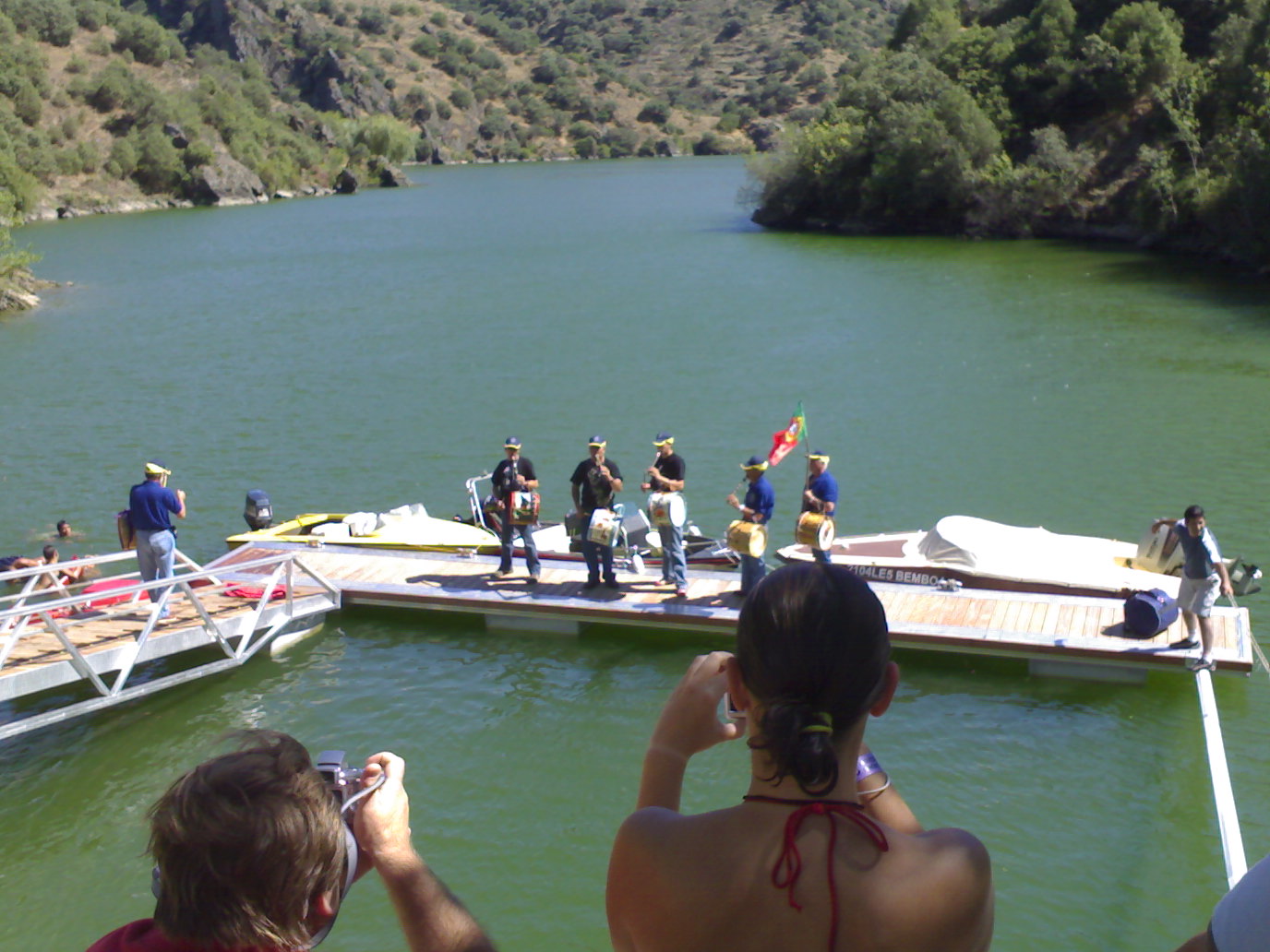 Festival Intercéltico de Sendim - 05/08/2006 - cais fluvial de Sendim