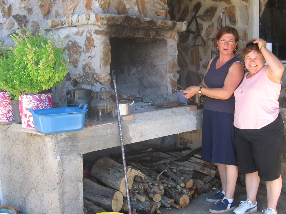este e o forno de Abilio Passareiro em Forcaleiro