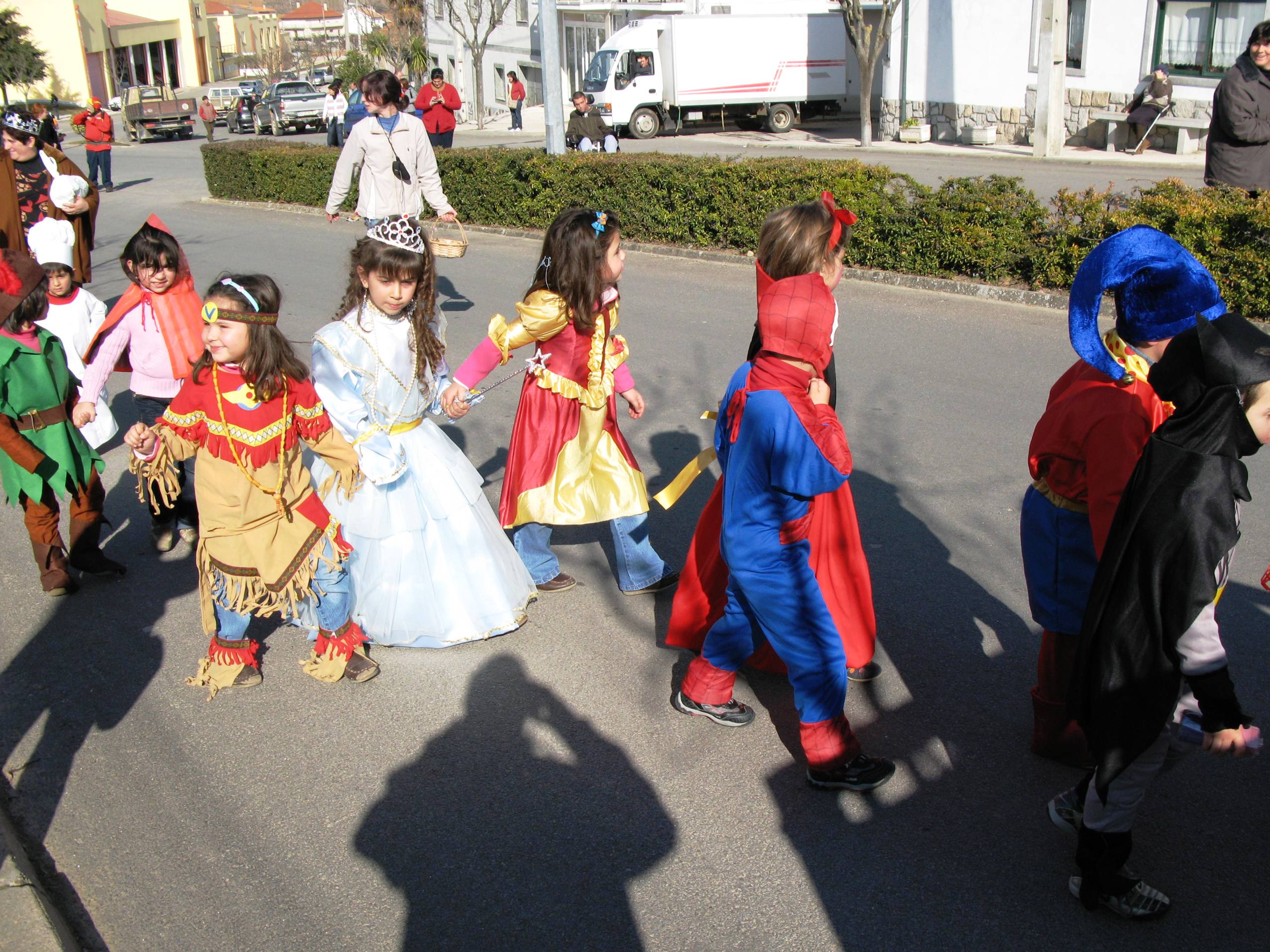 Desfile de Carnaval do agrupamento de escolas de Sendim