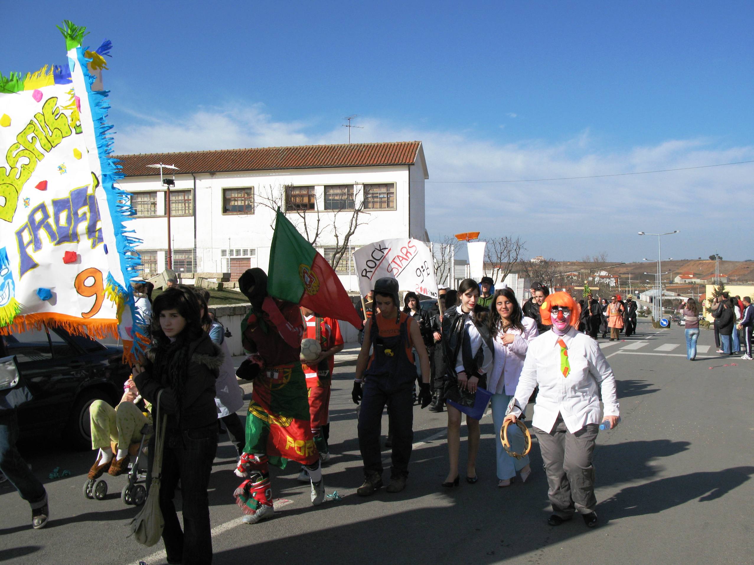 Carnaval do agrupamento de escolas de Sendim