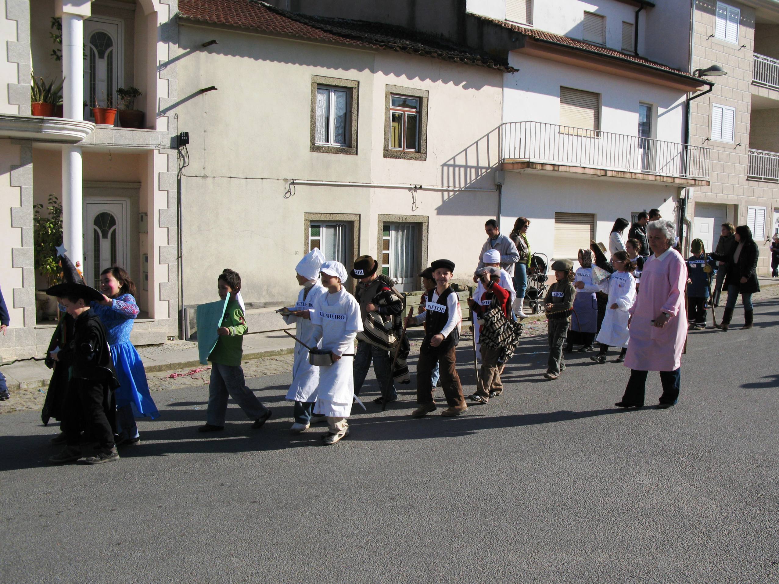 Carnaval do agrupamento de escolas de Sendim