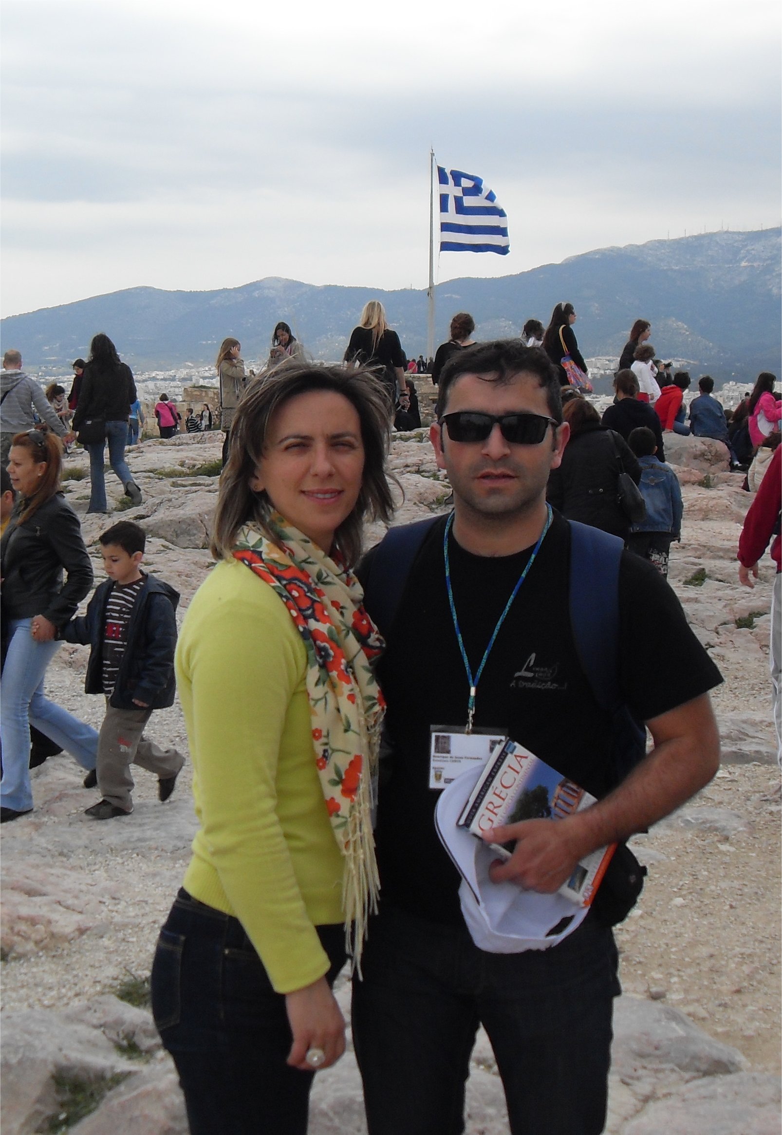 Gaiteiro e Eduarda an Atenas
