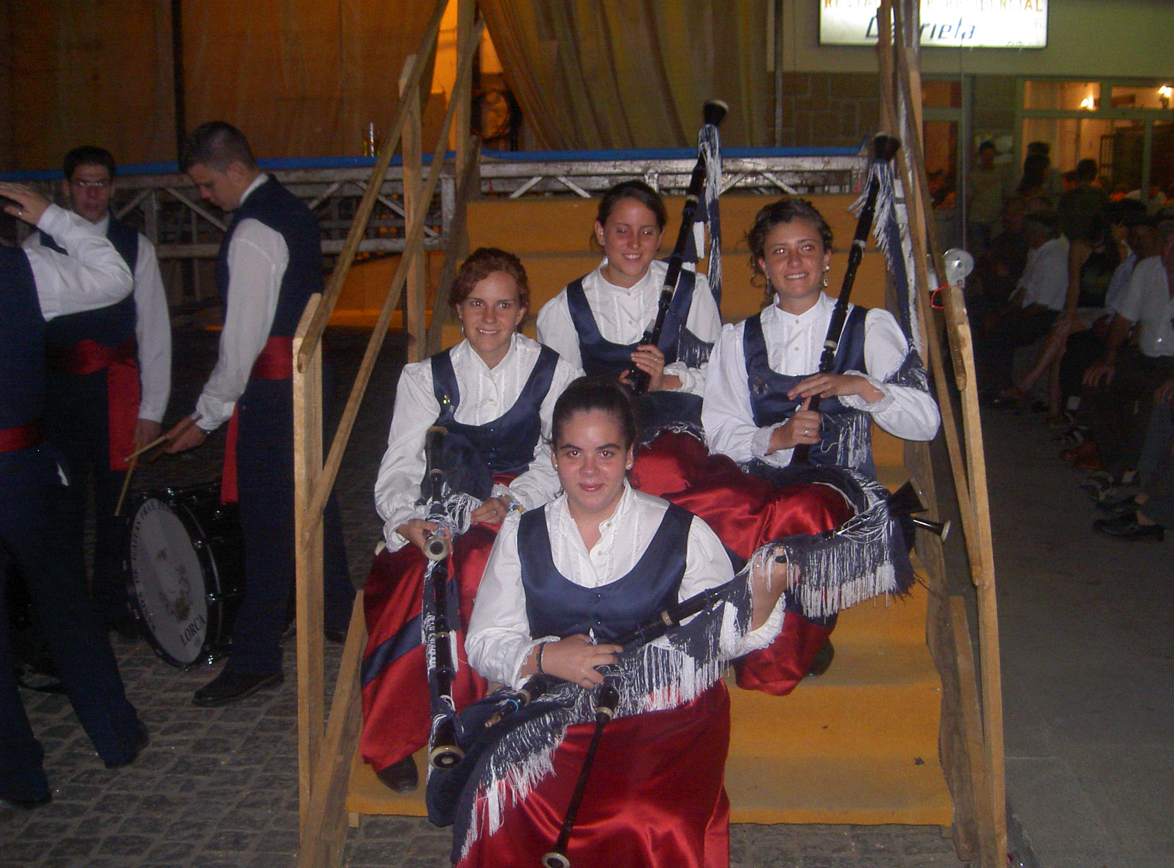 ate estas geiteiras espanholas ja estabao cansadas mas erao bem guapas