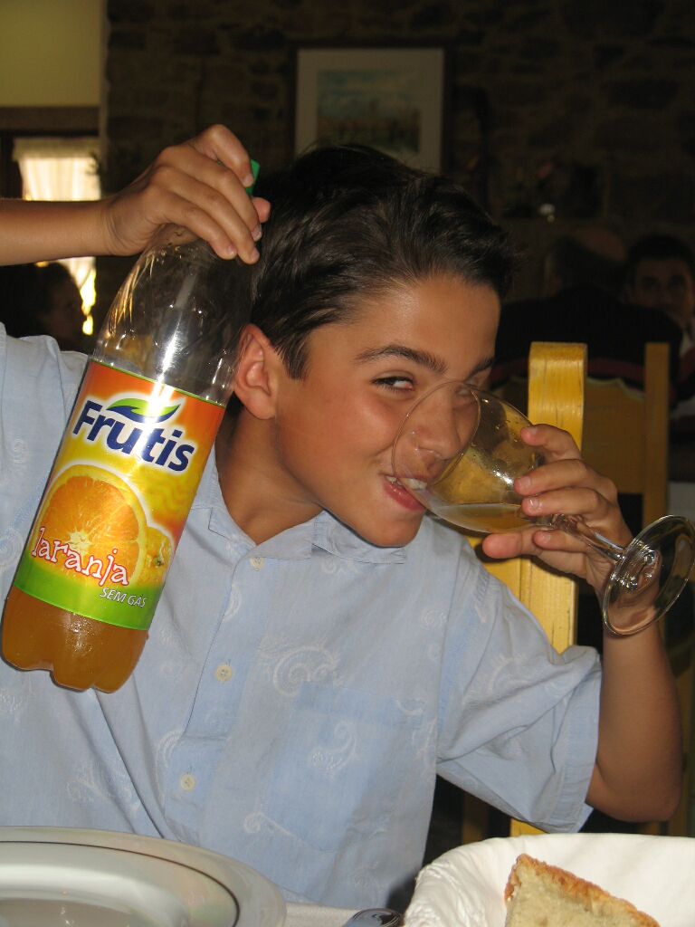 Era laranjada, meu Deus! Era laranjada que ele (Alexandre) mais adorava
