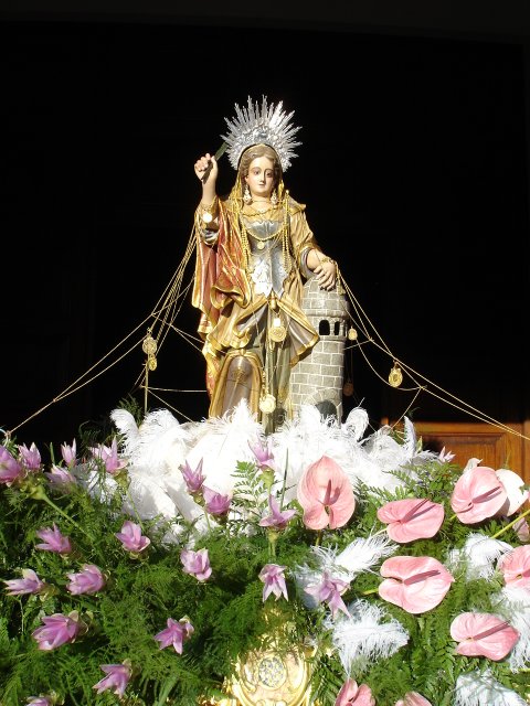 Imagem de Santa Bárbara - Festa 2005
