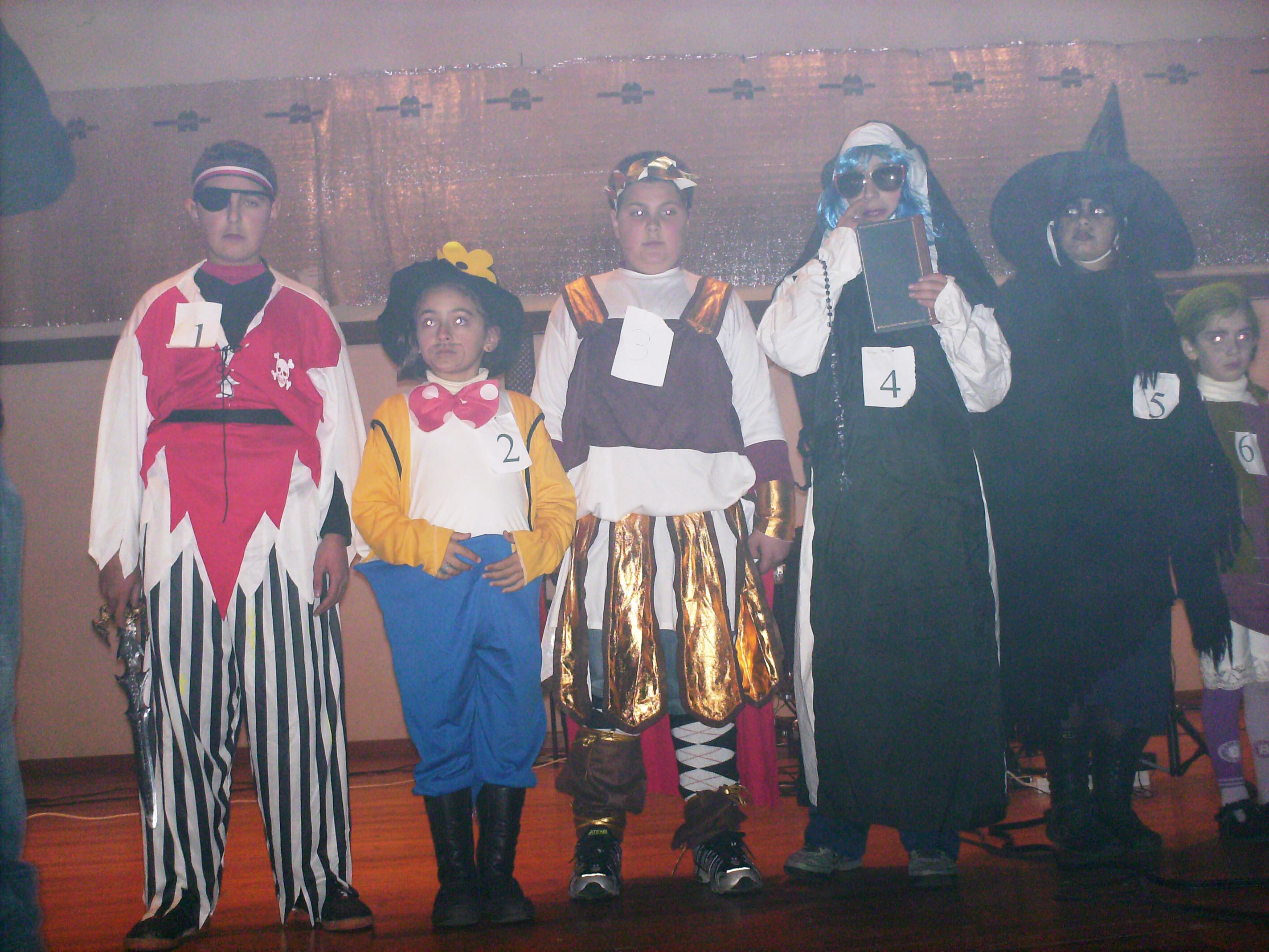 Concurso de máscaras de carnaval 2008 concorrentes