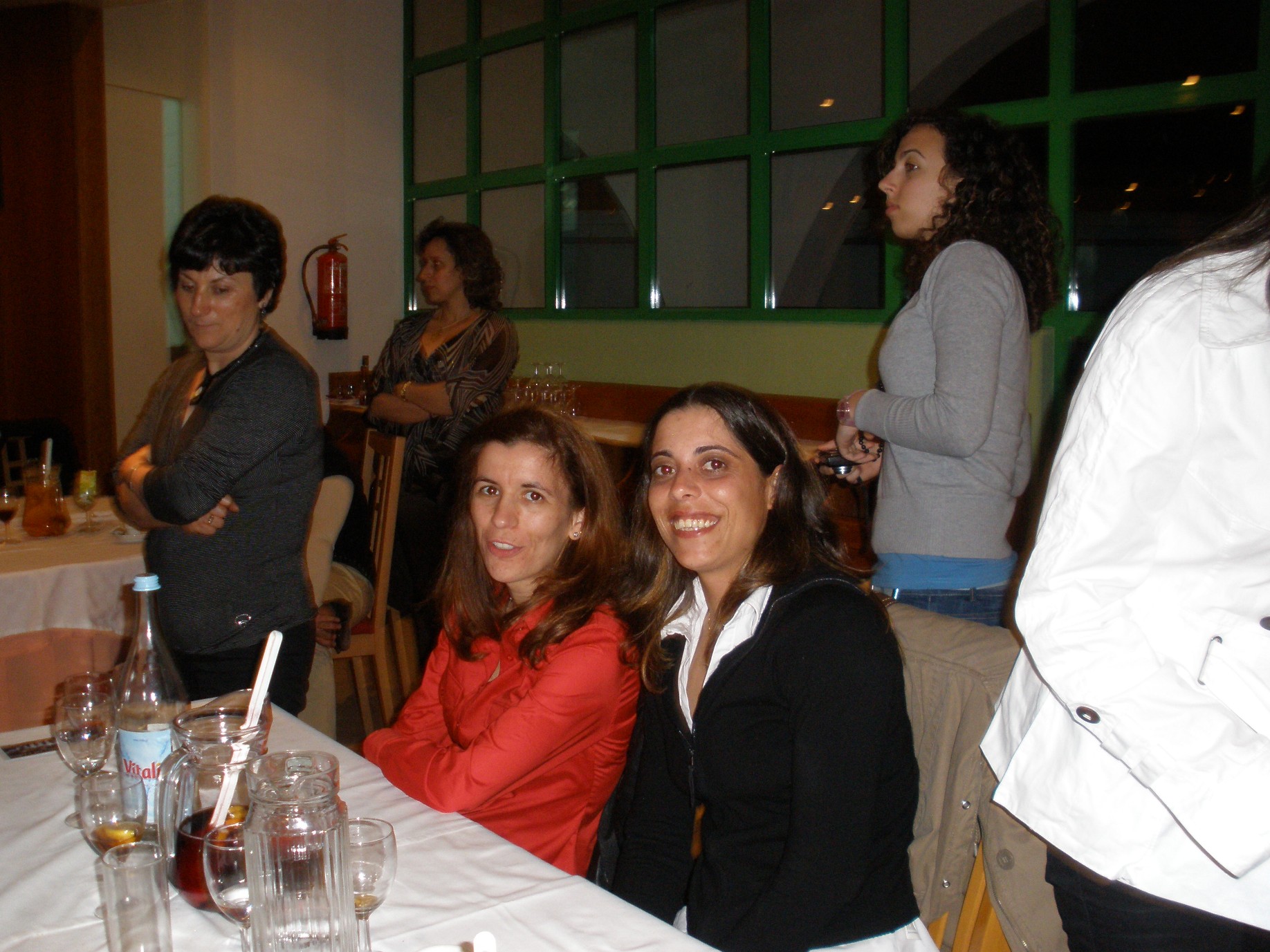 No fim do jantar