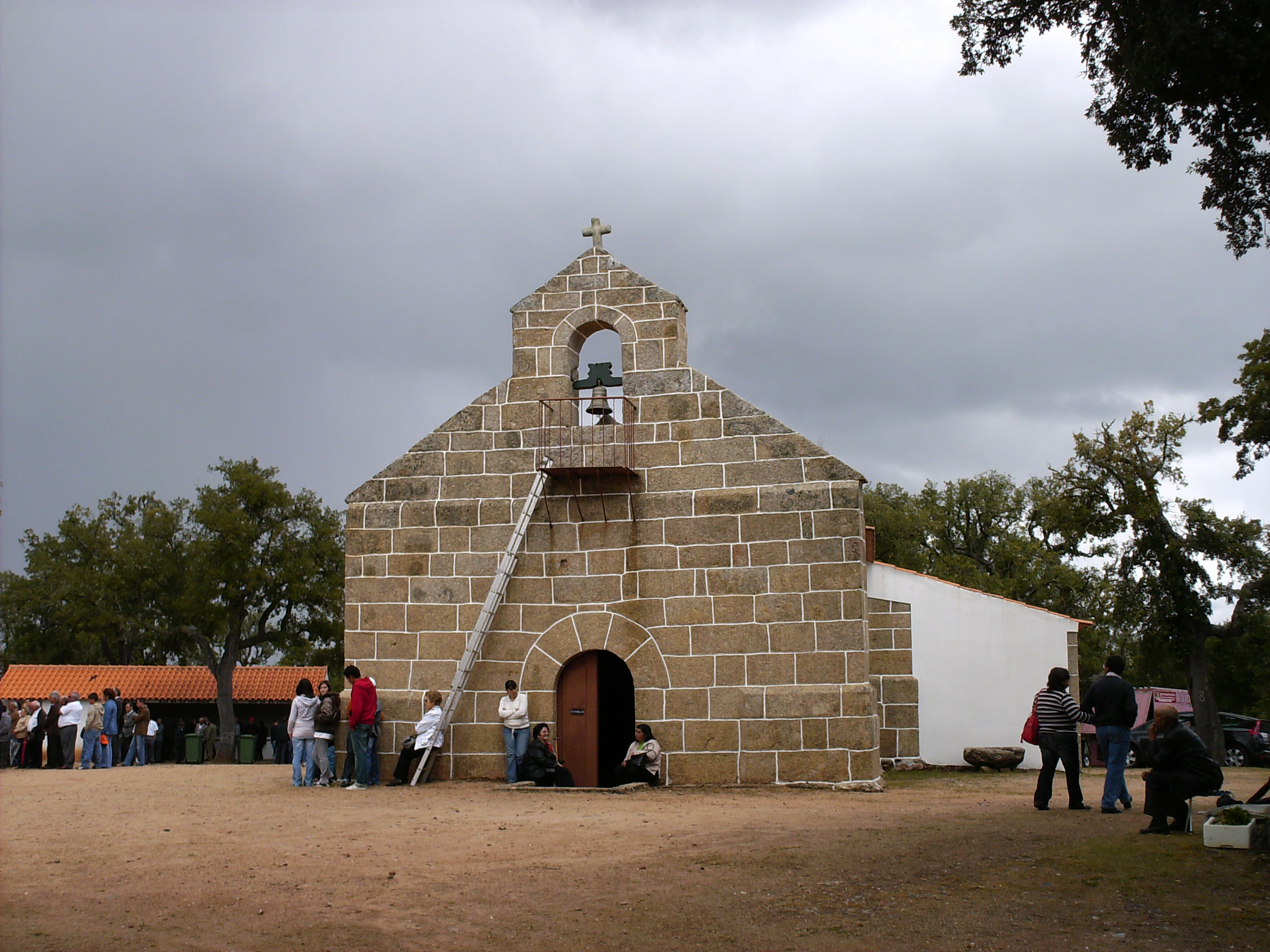 A capela da SS. Trindade - festa 2008.