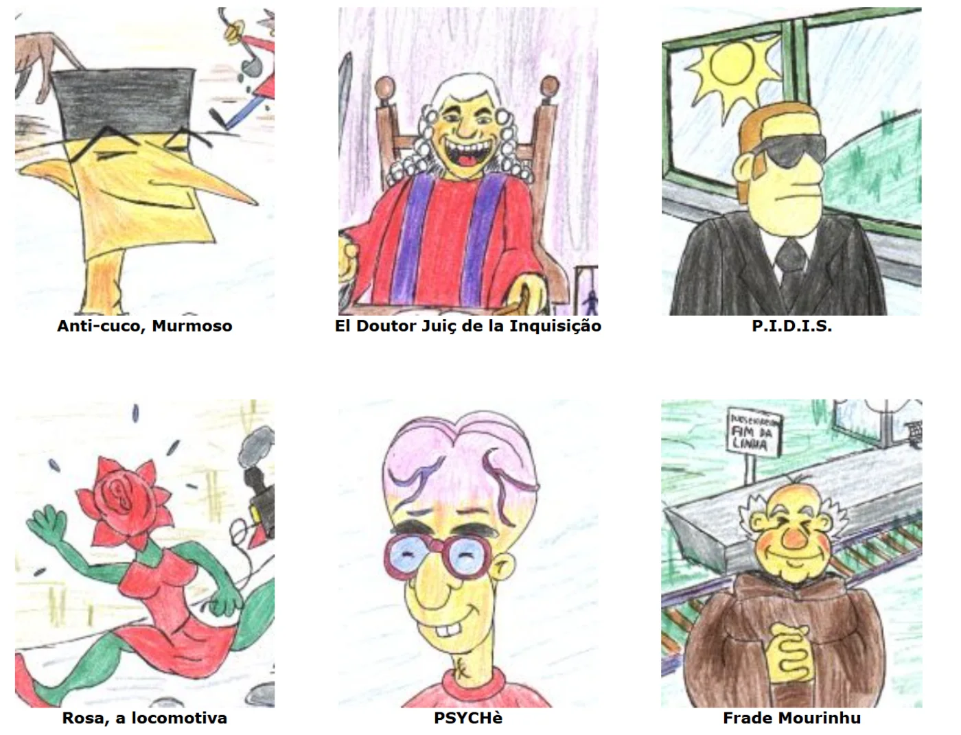 Fuolha 1 de las caricaturas