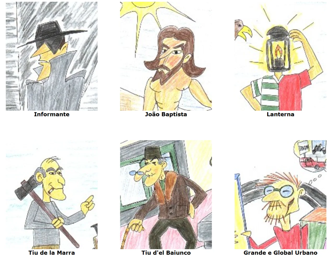 Fuolha 3 de las caricaturas