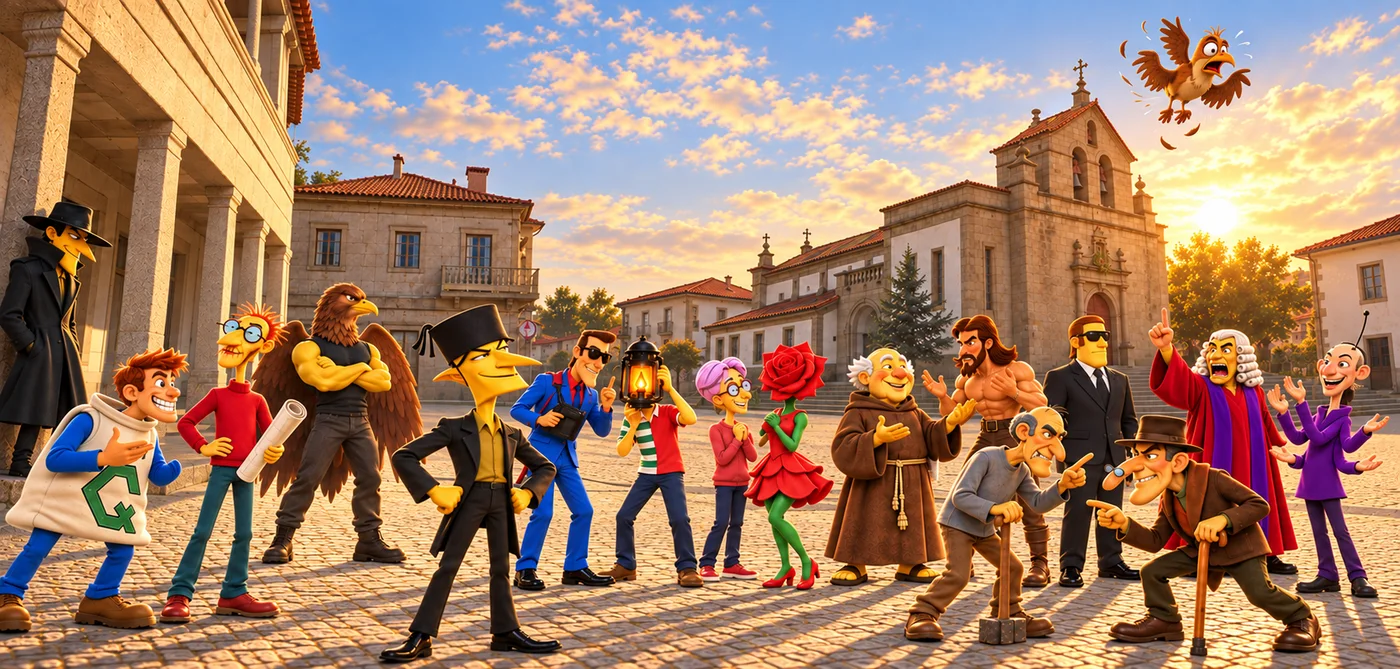 Todos na Praça de Sendin